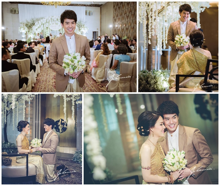 ภาพงานแต่งบีม กวี ออย
