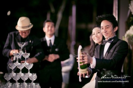 รวมภาพสุดหวาน บี พีระพัฒน์ ถือฤกษ์ดีแต่ง ลินา