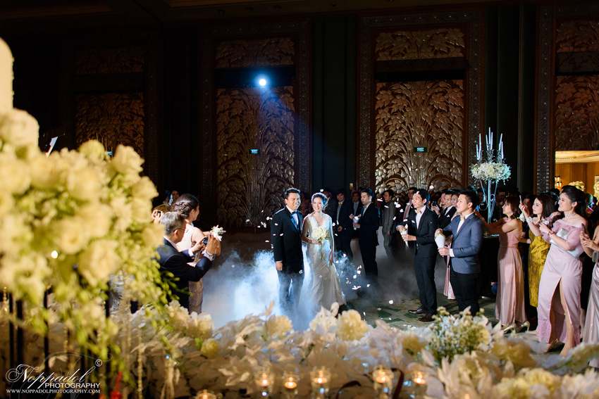 ถ่ายรูปแต่งงาน โรงแรมแกรนด์ ไฮแอท เอราวัณ Wedding Reception at Grand Hyatt Erawan 