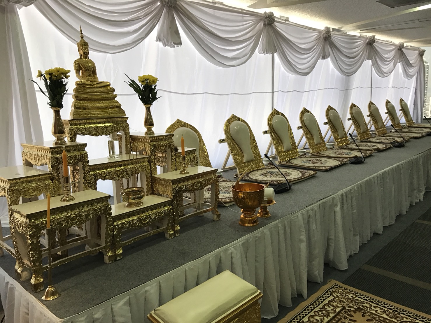 พิธีสงฆ์ งานแต่งงาน , พิธีสงฆ์ งานมงคลต่างๆ