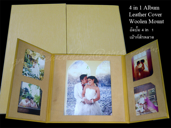อัลบั้มรูป, อัลบั้ม 4 in 1, อัลบั้มรูปแต่งงาน, อัลบั้มปกหนัง