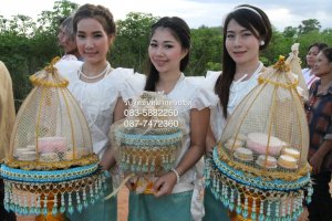 ฝีมือการจัดขันหมากที่ลงตัว. ดูสะอาด เรียบร้อยไม่เลอะเทอะครับ สนใจติดต่อได้ครับ