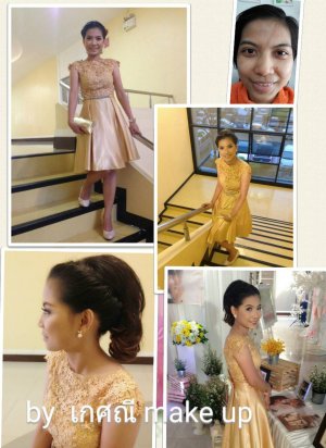 ร้าน ธัณย์จิรา Makeup & Stylist (พี่ษา) - แต่งหน้าไปงาน (สวยเบาๆๆ) แต่ใครๆ ก็ทักว่า ?สวยยังกะดารา? พูดจริงๆๆๆๆๆ