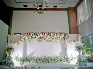 101เวดดิ้งดีไซน์ @ราชบุรี - จัดงานแต่งท่ีโรงแรมโกลเด้น