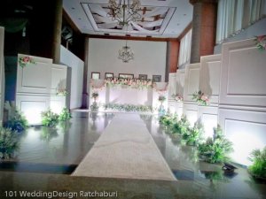 101เวดดิ้งดีไซน์ @ราชบุรี - จัดงานแต่งท่ีโรงแรมโกลเด้น