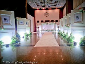 101เวดดิ้งดีไซน์ @ราชบุรี - จัดงานแต่งท่ีโรงแรมโกลเด้น