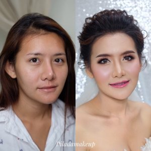 Piladamakeup - ผลงานแต่งหน้า & ทำผม เจ้าสาว เป๊ะ ปัง อลังเว่อร์!!! /// แต่งหน้าไปงานในโอกาสต่างๆ