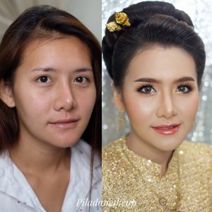 Piladamakeup - ผลงานแต่งหน้า & ทำผม เจ้าสาว เป๊ะ ปัง อลังเว่อร์!!! /// แต่งหน้าไปงานในโอกาสต่างๆ