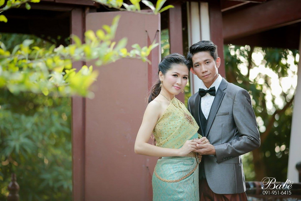 พรีเวดดิ้ง ชุดไทย , แบบชุดไทย , ชุดไทยประยุกต์ , แพ็คเกจถ่ายพรีเวดดิ้ง ชุดไทย