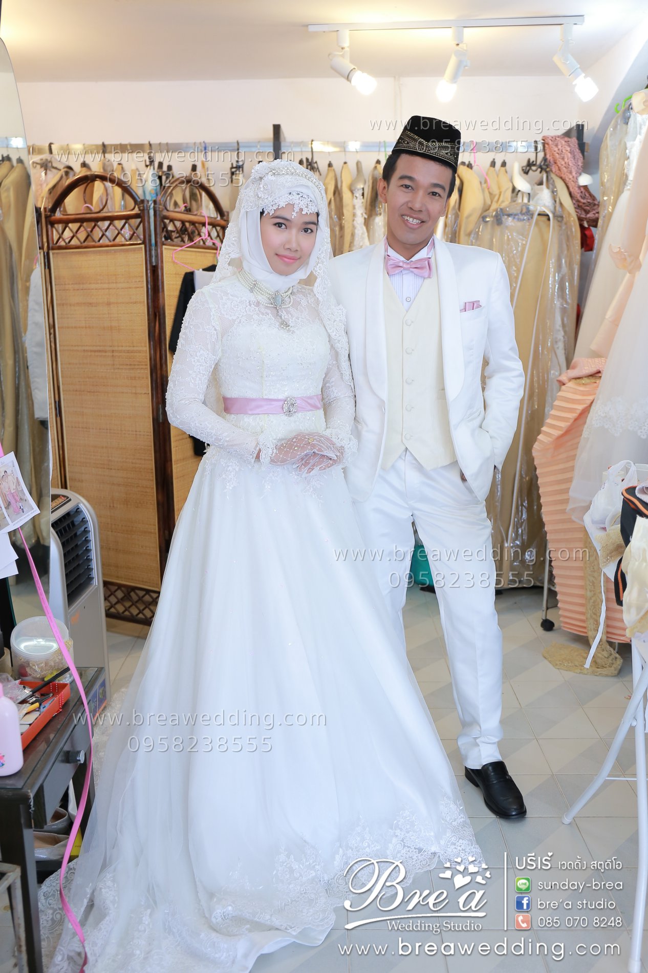 ร้านเช่าชดเจ้าสาวอิสลาม นนทบุรี บางบัวทอง 