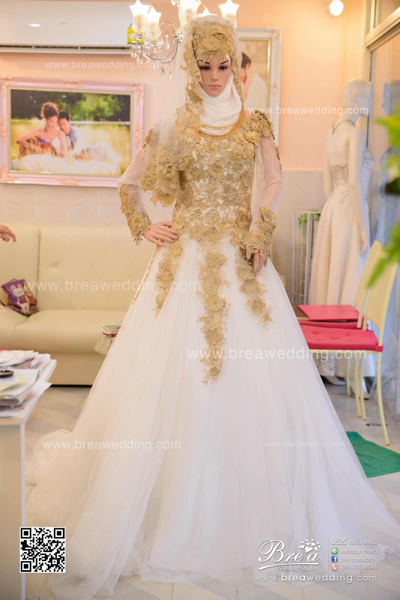 ร้านเช่าชดเจ้าสาวอิสลาม นนทบุรี บางบัวทอง 