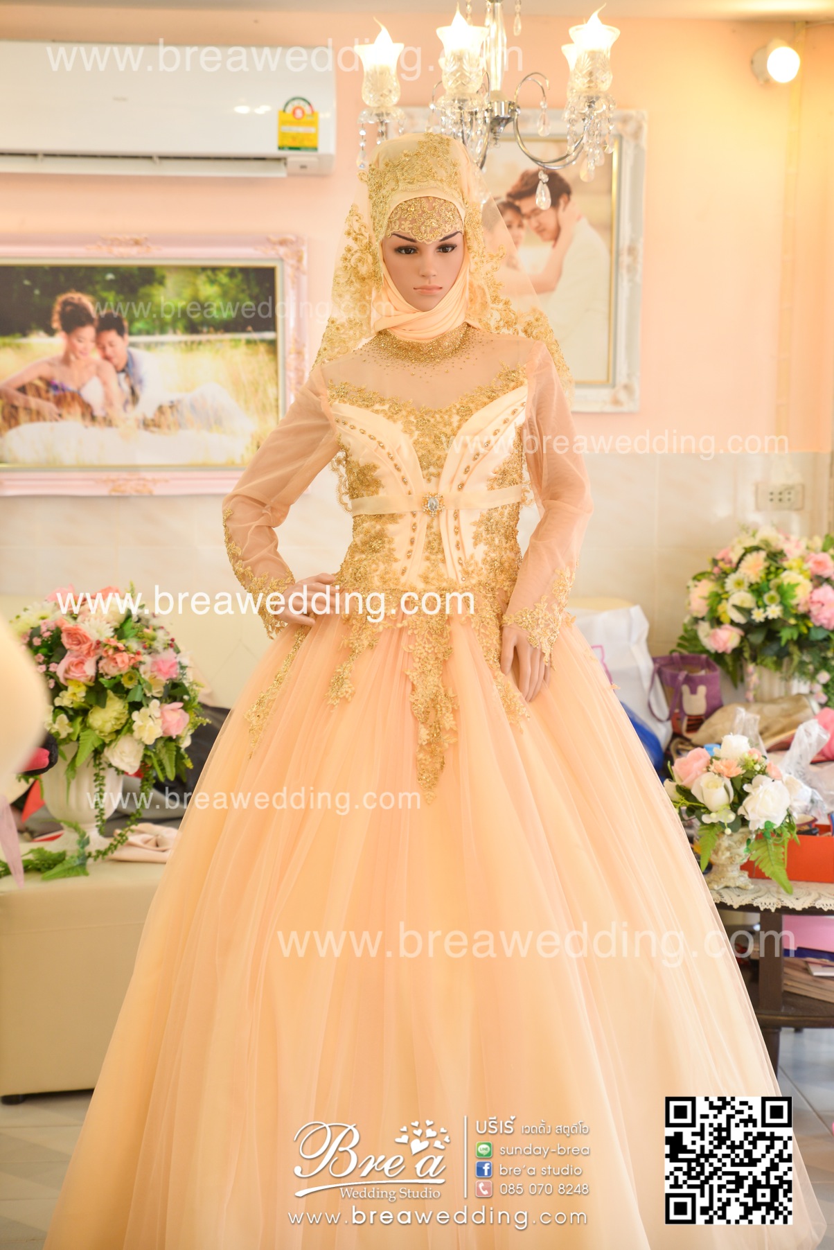 ร้านเช่าชดเจ้าสาวอิสลาม นนทบุรี บางบัวทอง 