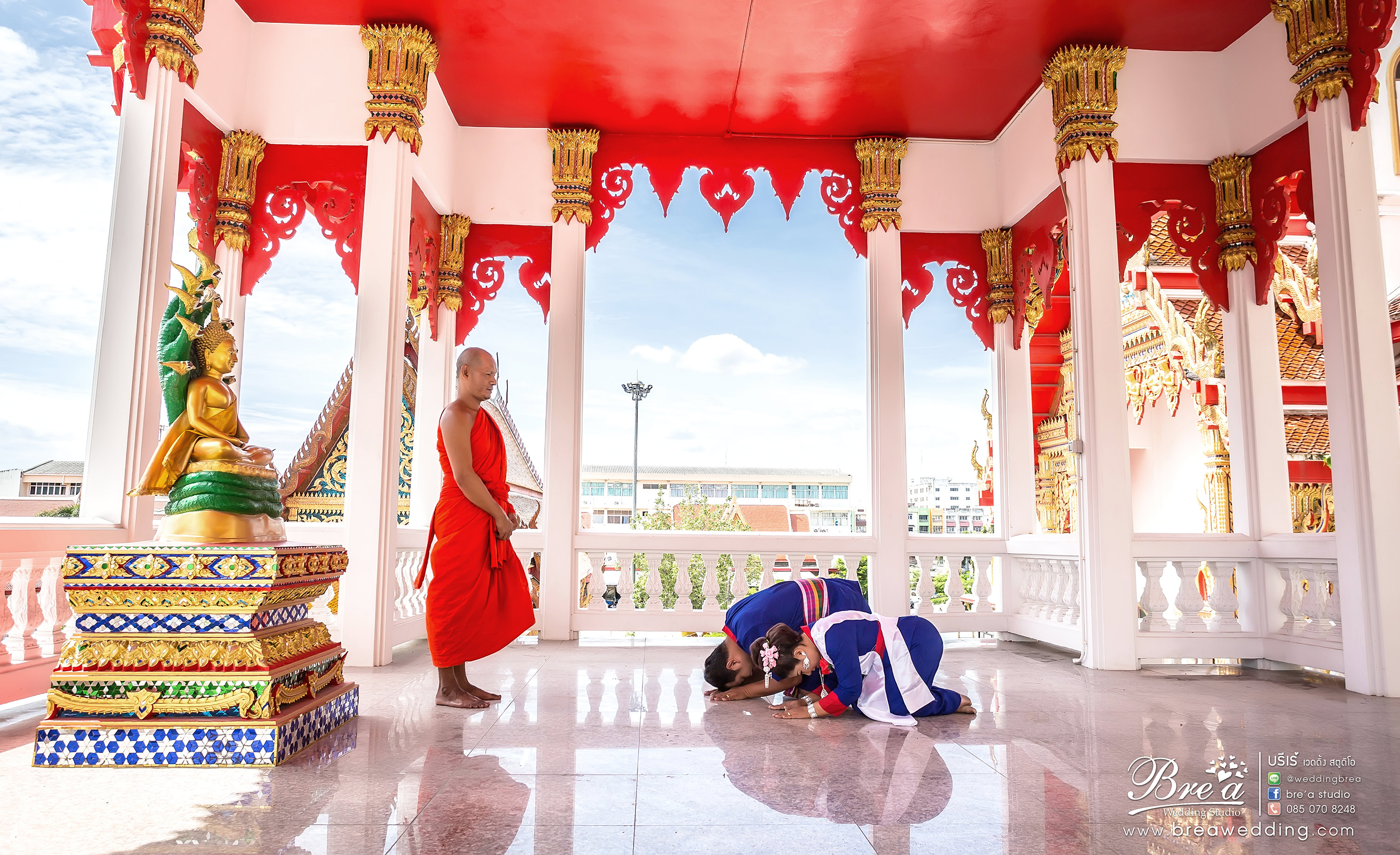 พรีเวดดิ้งที่วัด,ถ่ายรูปแต่งงานที่วัด,สถานที่ถ่ายพรีเวดดิ้งสวยๆ,แต่งงาน,ร้านเวดดิ้ง,นนทบุรี