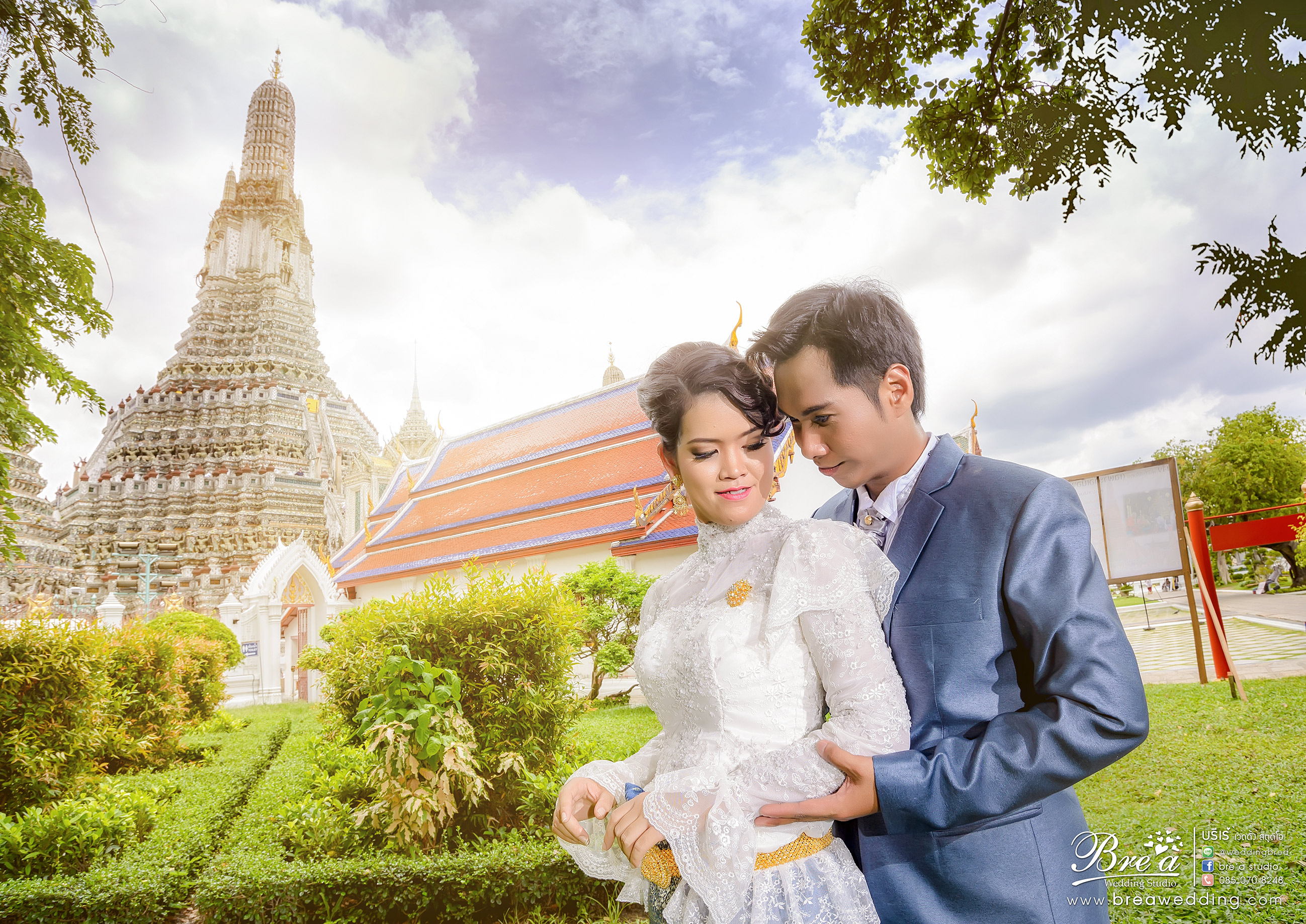 พรีเวดดิ้งที่วัด,ถ่ายรูปแต่งงานที่วัด,สถานที่ถ่ายพรีเวดดิ้งสวยๆ,แต่งงาน,ร้านเวดดิ้ง,นนทบุรี