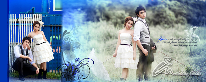 แพคเกจถ่ายภาพ พรีเวดดิ้ง ชลบุรี แพคเกจถ่ายภาพแต่งงาน Pre Wedding ชลบุรี ให้เช่า ชุดแต่งงาน ชุดวิวาห์ ชุดไทย  แต่งหน้า ทำผม เจ้าสาว