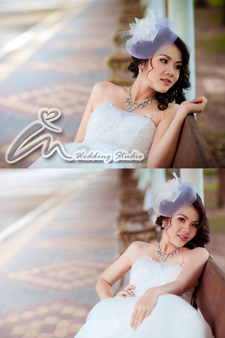 ถ่ายพรีเวดดิ้ง ชลบุรี  แต่งหน้า ทำผม เจ้าสาว ชุดแต่งงาน ชุดเจ้าสาว