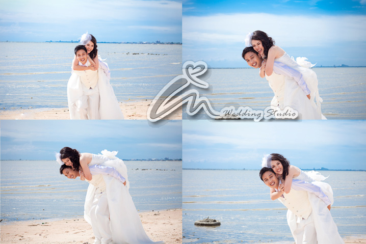 ถ่ายพรีเวดดิ้ง ชลบุรี  แต่งหน้า ทำผม เจ้าสาว ชุดแต่งงาน ชุดเจ้าสาว