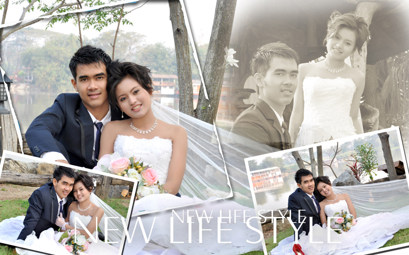 Gallery ภาพถ่าย Outdoor ของร้านกาญจนบุรีเวดดิ้ง ถ่ายที่ ถ้ำผาทาร์ซาน จังหวัดกาญจนบุรี