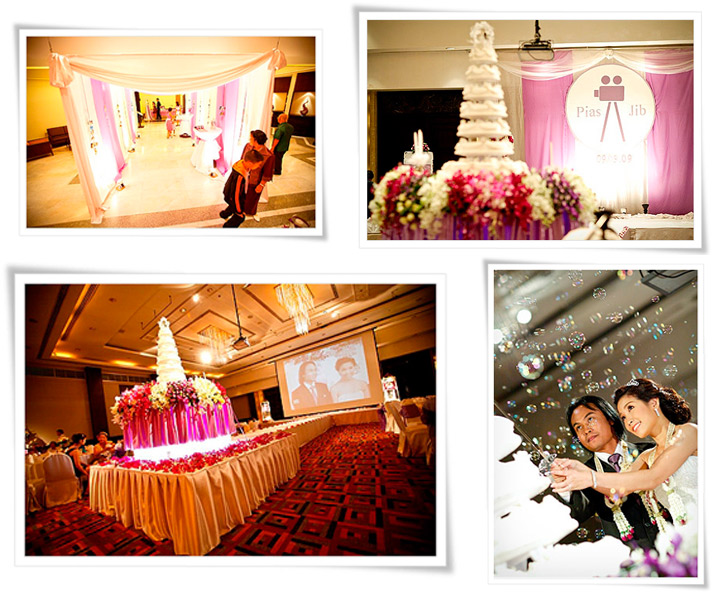 เป็นภาพตัวอย่างบางส่วน ของการรับ จัดงานแต่งงาน ของ ร้านกาญจนบุรี เวดดิ้ง ที่โรงแรมอมารี กรุงเทพฯ ค่ะ