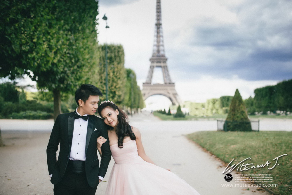 Pre Wedding in Paris , ถ่ายพรีเวดดิ้ง @ ปารีส