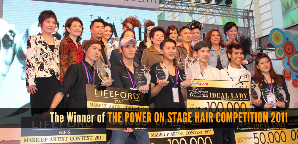 The Winner of THE POWER ON STAGE HAIR COMPETITION 2011