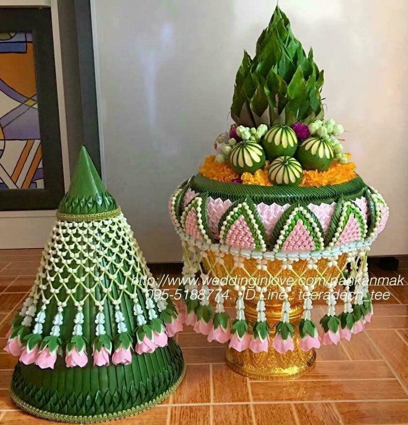 รับจัดพานขันหมาก บริการทั่วไทย