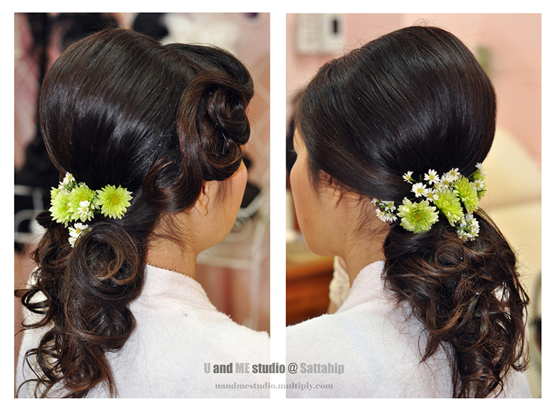 ชุดแต่งงานและแต่งหน้า, U And Me Studio @ สัตหีบ, ชุดแต่งงาน, ทรงผมงานแต่งงาน , แต่งหน้าเจ้าสาว 